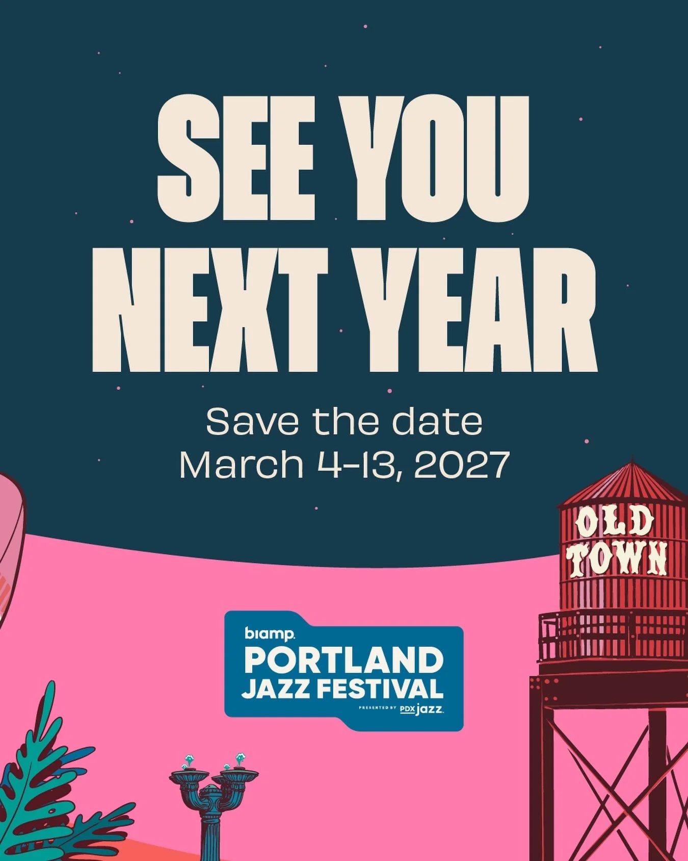 Thank you to every artist, audience member, volunteer, partner, and supporter who made the 2026 Biamp Portland Jazz Festival 2026 unforgettable. For ten days, Portland came alive with music, connection, and moments we&rsquo;ll be carrying with us lon