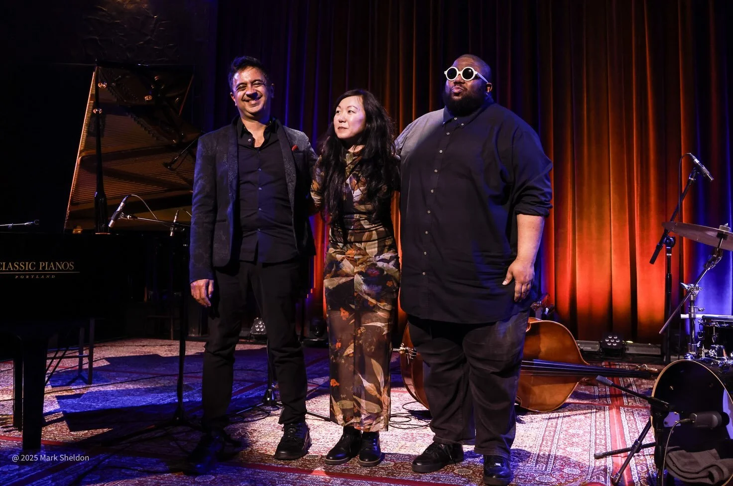 Still thinking about this masterclass from the Vijay Iyer Trio (@vijayiyer) at the Alberta Rose Theatre (@albertarose.theatre) last year. 

📷 @marksheldonpix