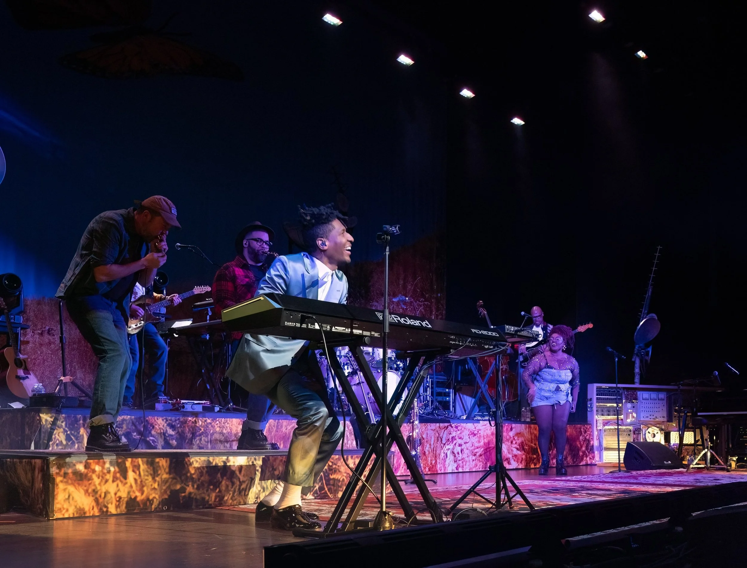 Remembering pure joy on stage. Jon Batiste (@jonbatiste) lighting up the Schnitzer (@portland_5) in 2024. 

📷 @normederphoto