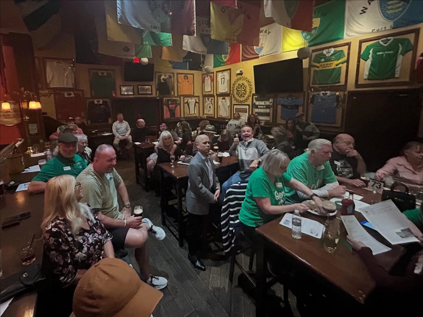 We had a full house tonight for the last meeting of the year! ☘️ Festival preparations are well underway - can you believe that is already around the corner?!? We welcomed several new members, talked about our upcoming charitable donations, and had a