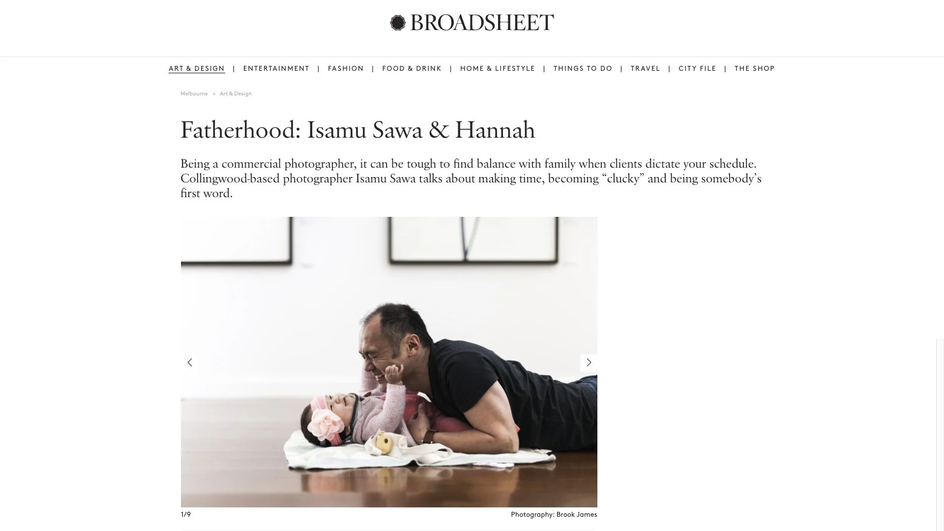 FEATURE | FATHERHOOD | BROADSHEET