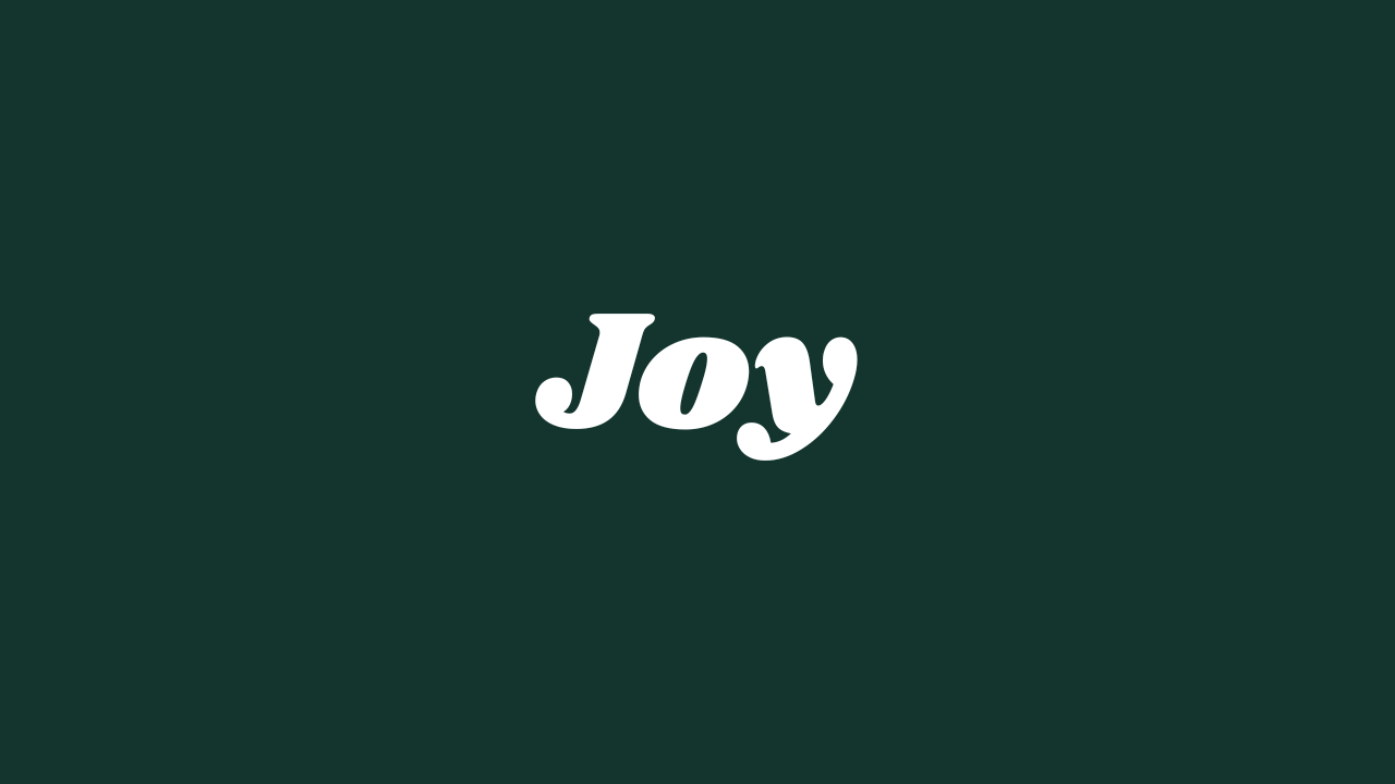 July: The Quiet Power of Joy