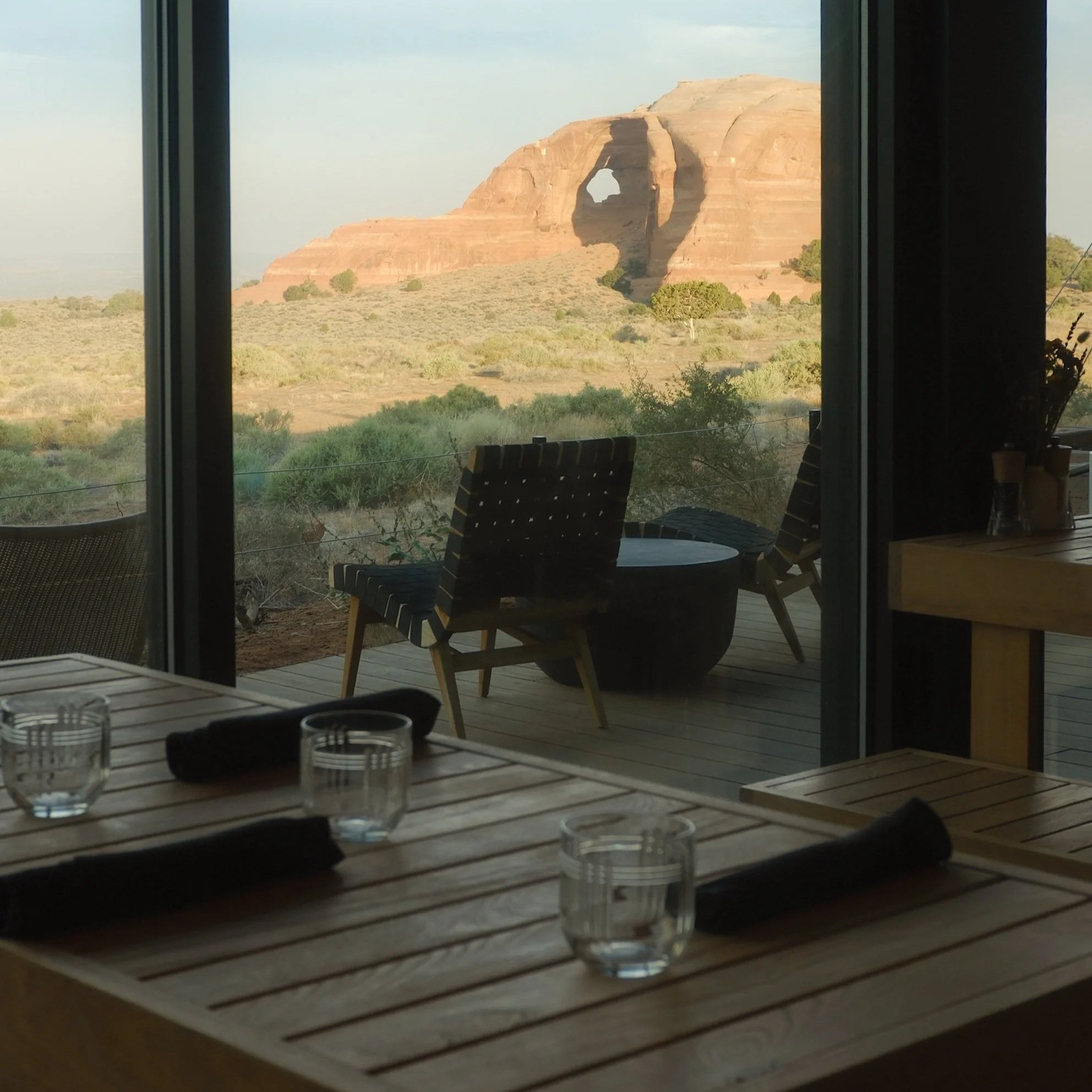 dining area at ulum moab