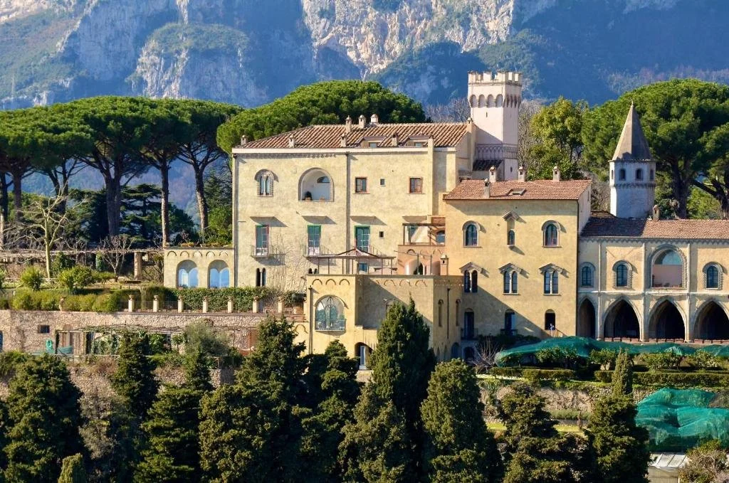 hotel villa cimbrone's historic gardens in ravello italy