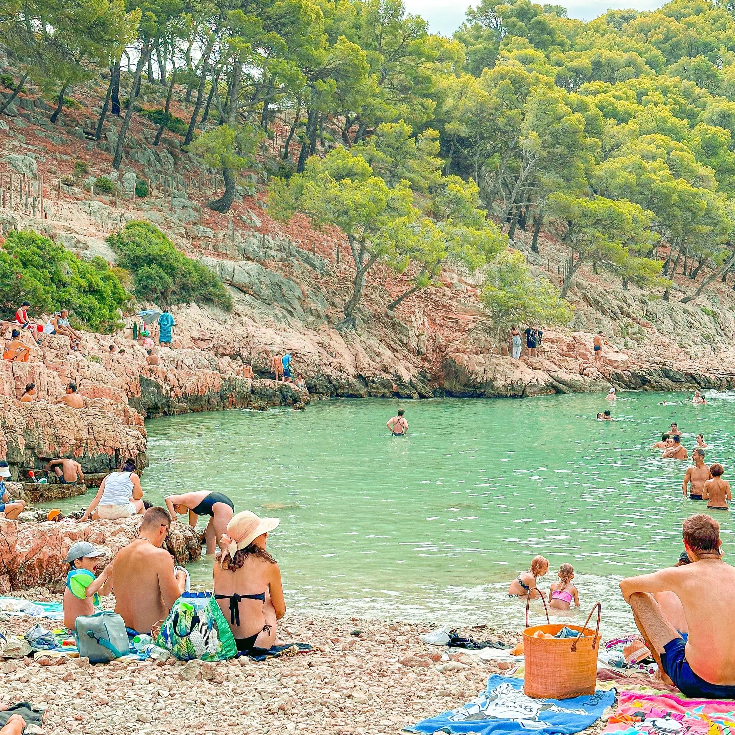 calanques in cassis in south of france