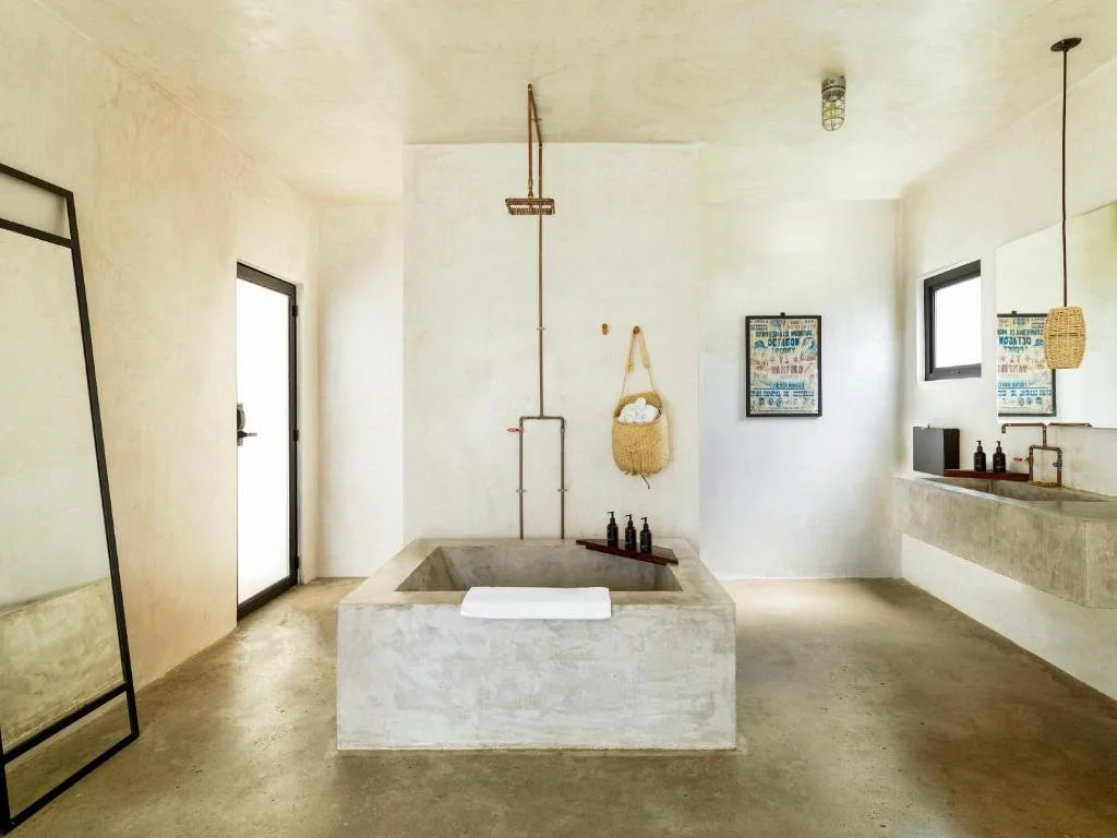 Drift hotel bathroom in san jose del cabo