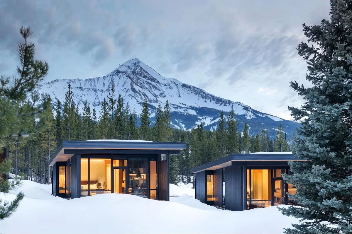 cabins at one and only moonlight basin in montana