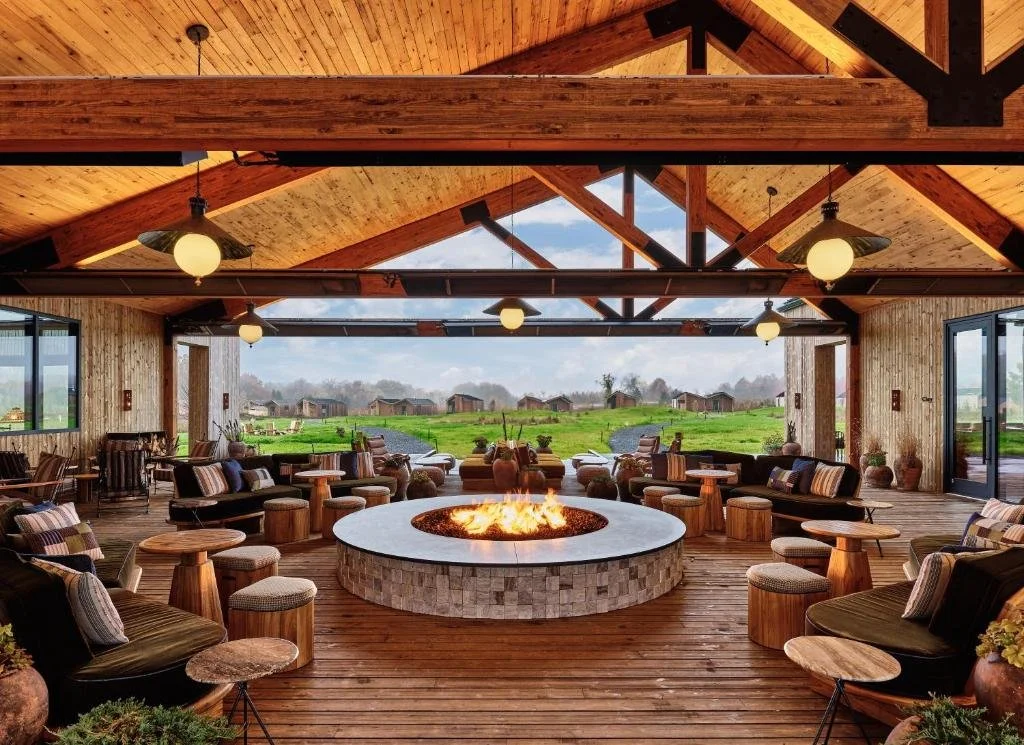 wildflower farms lobby in hudson new york