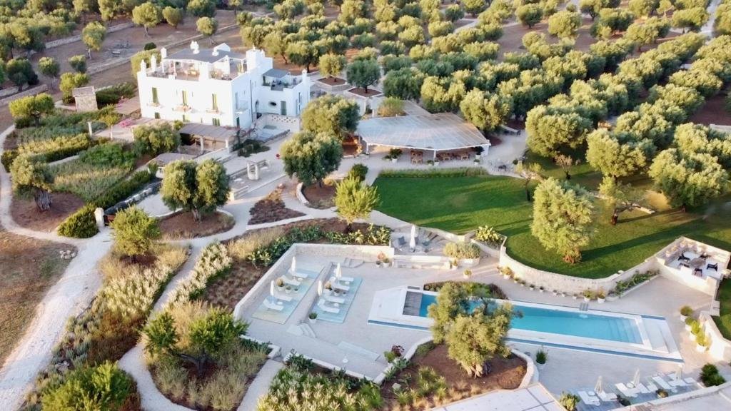 masseria sottomasi view from above in puglis italy