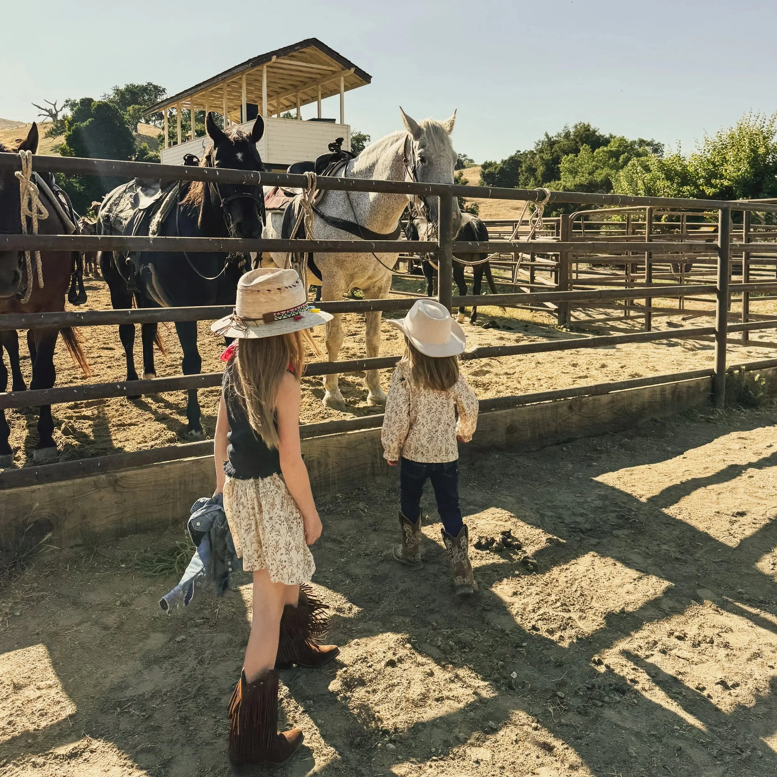 alisal ranch in santa ynez valley, california, kids and horses