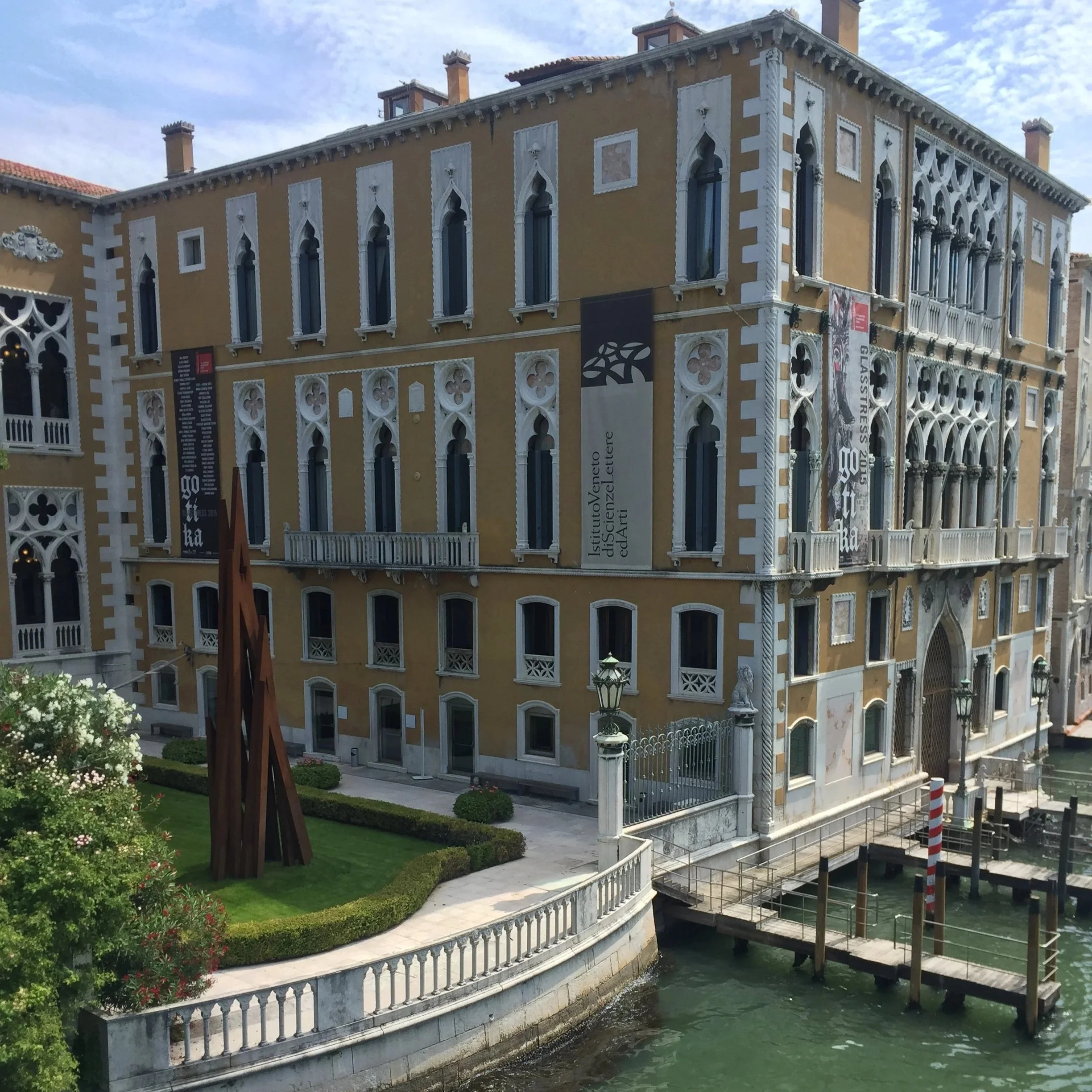the peggy guggenheim museum in venice italy