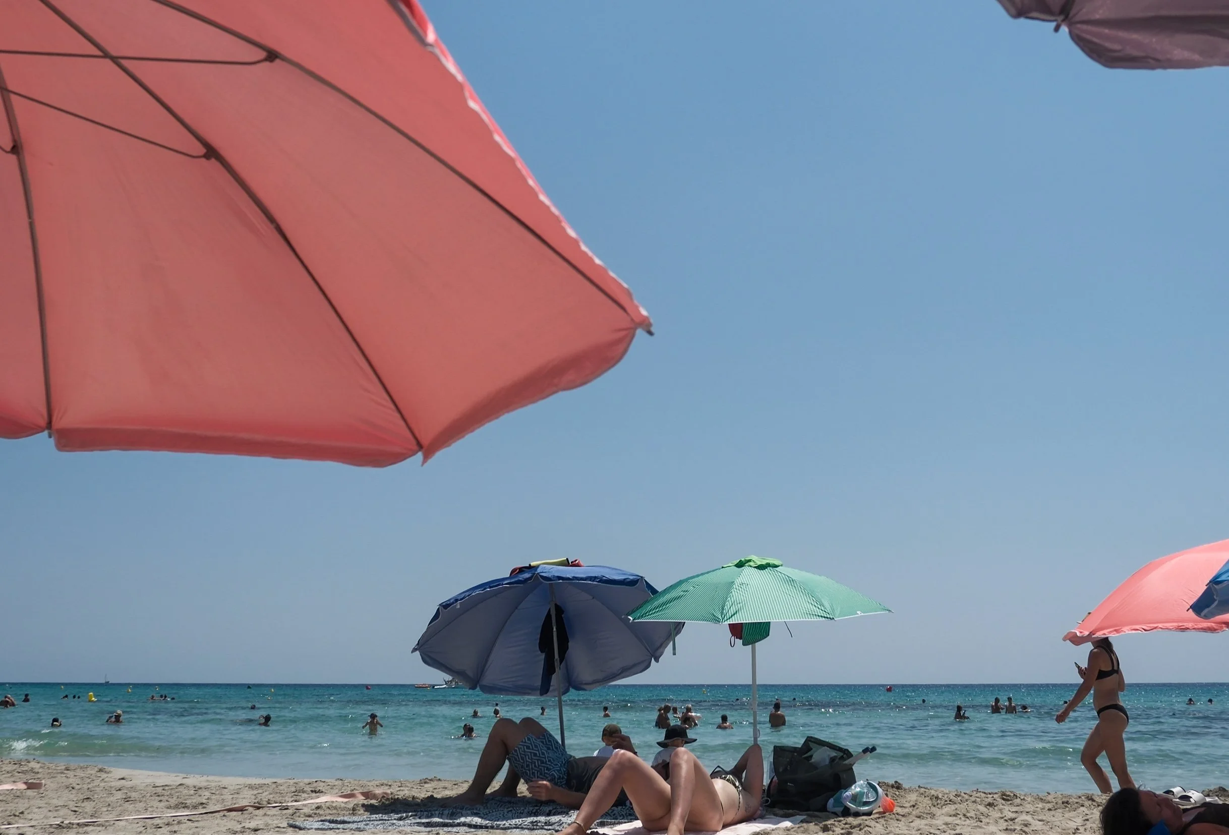 son bou beach in menorca spain