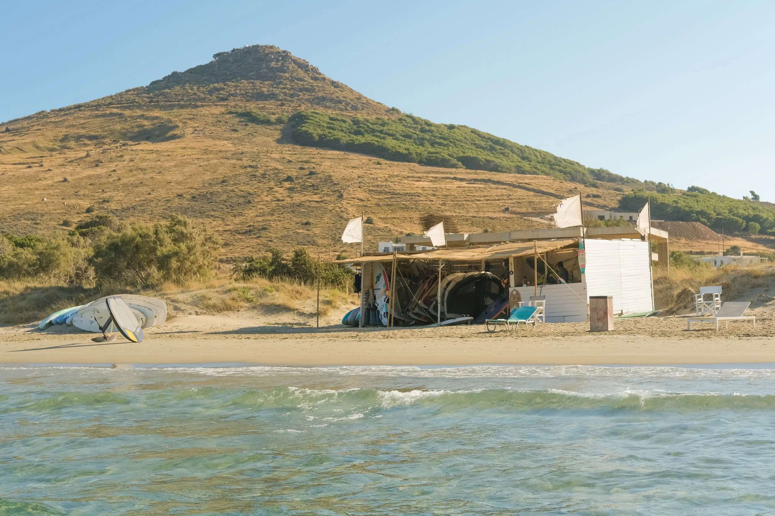 beach in paros greece
