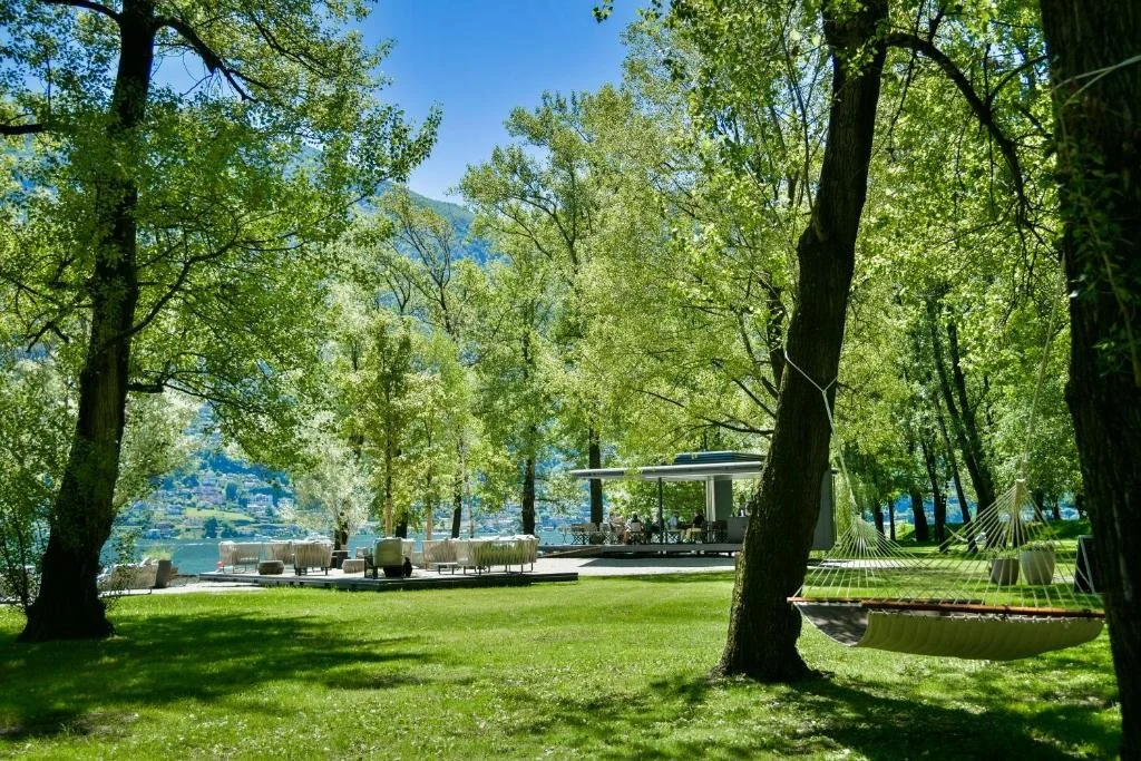 castello del sole park overlooking lake maggiore in ascona switzerland