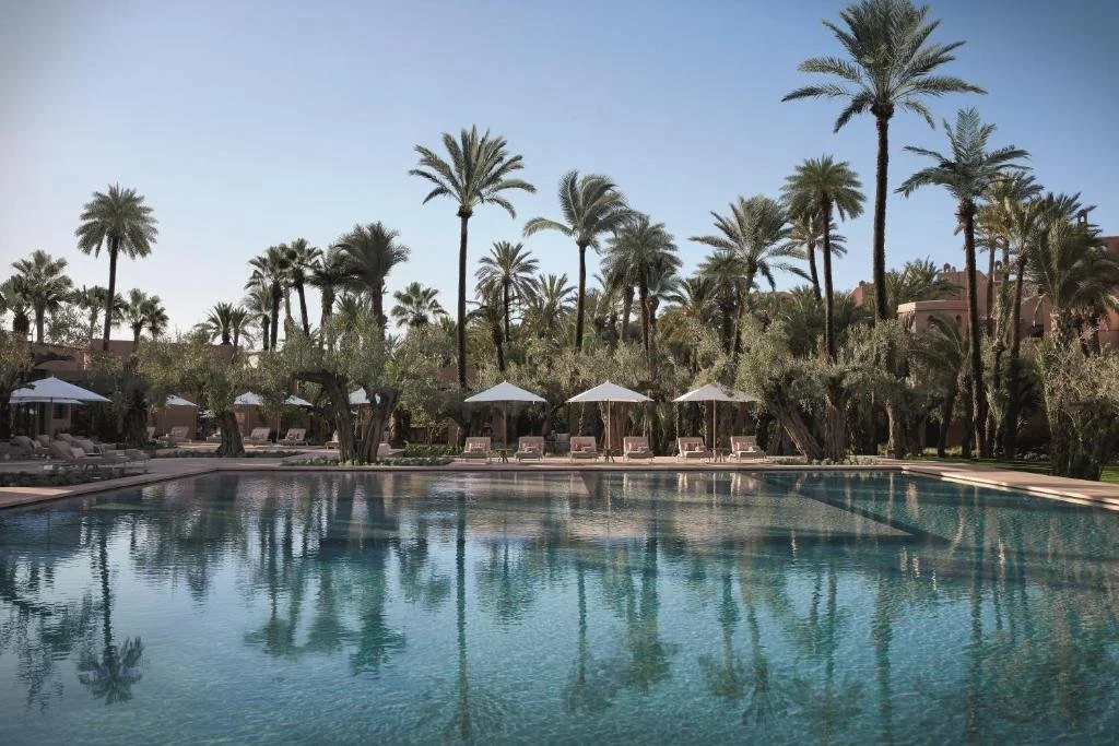 royal mansour pool in marrakech morocco
