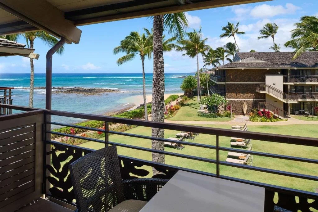 ko'a kea resort overlooking po'ipu beach in hawaii kauai