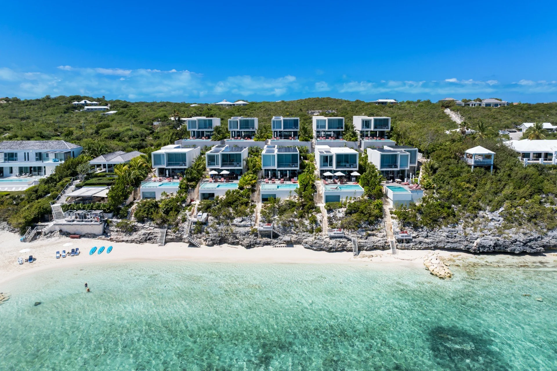 villas at the beach enclave in turks and caicos