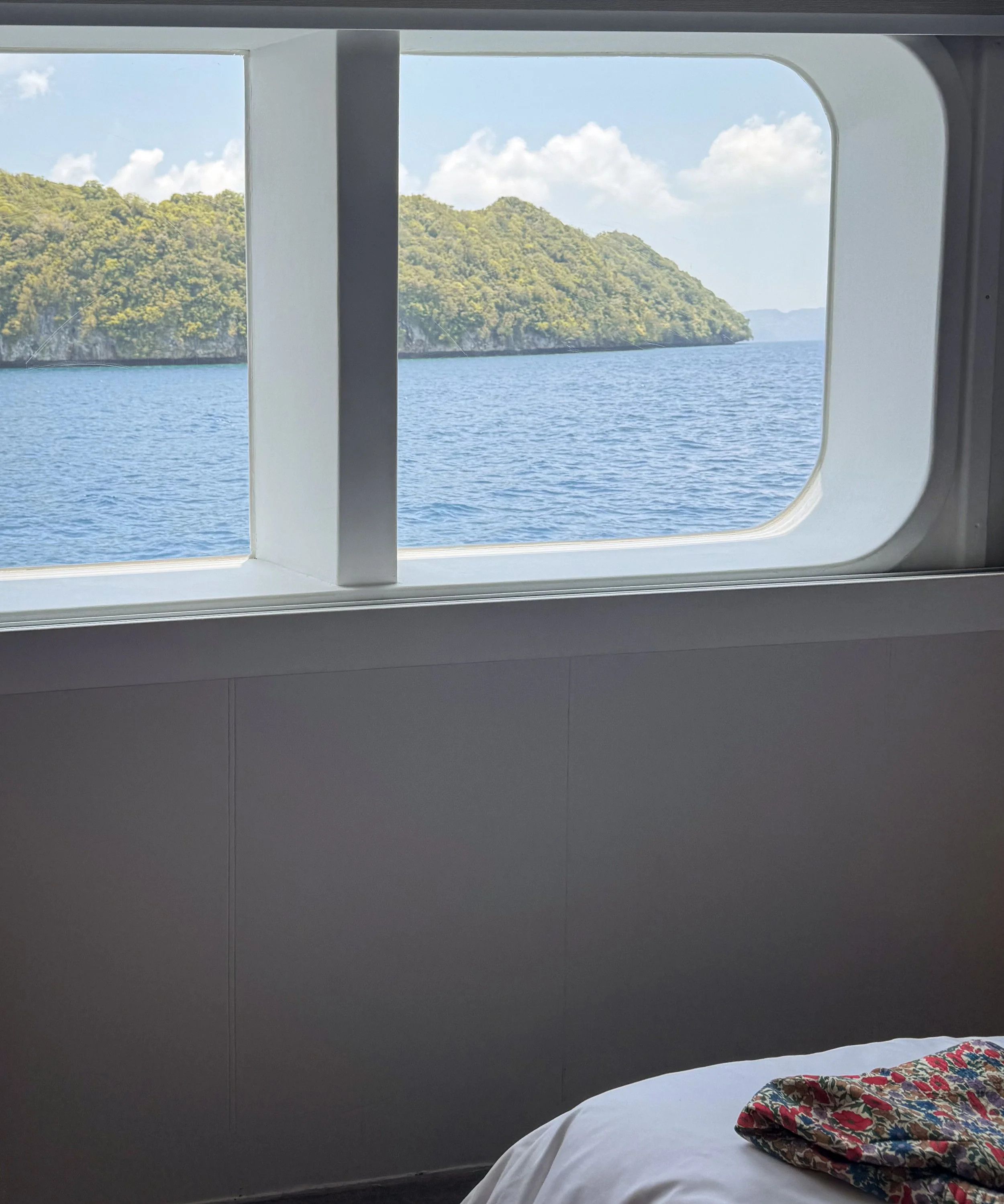 suite overlooking the islands at four seasons explorer palau
