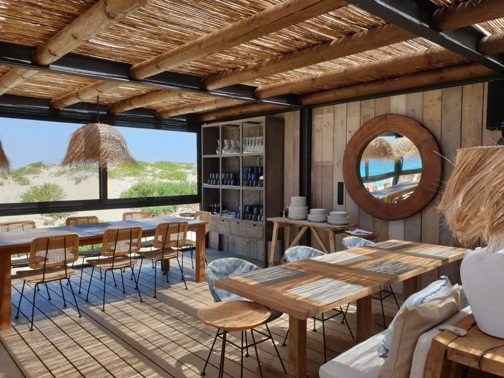 sublime comporta beach club on the beach in Comporta