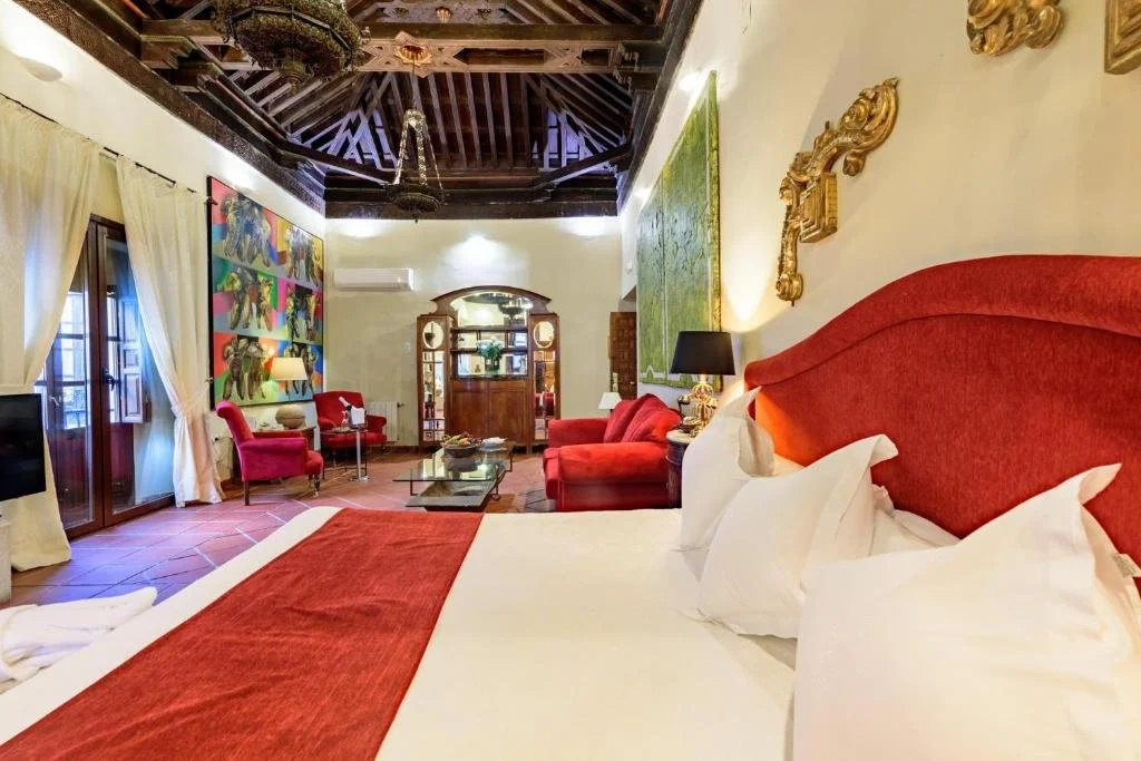 room at palacio de santa ines in granada spain