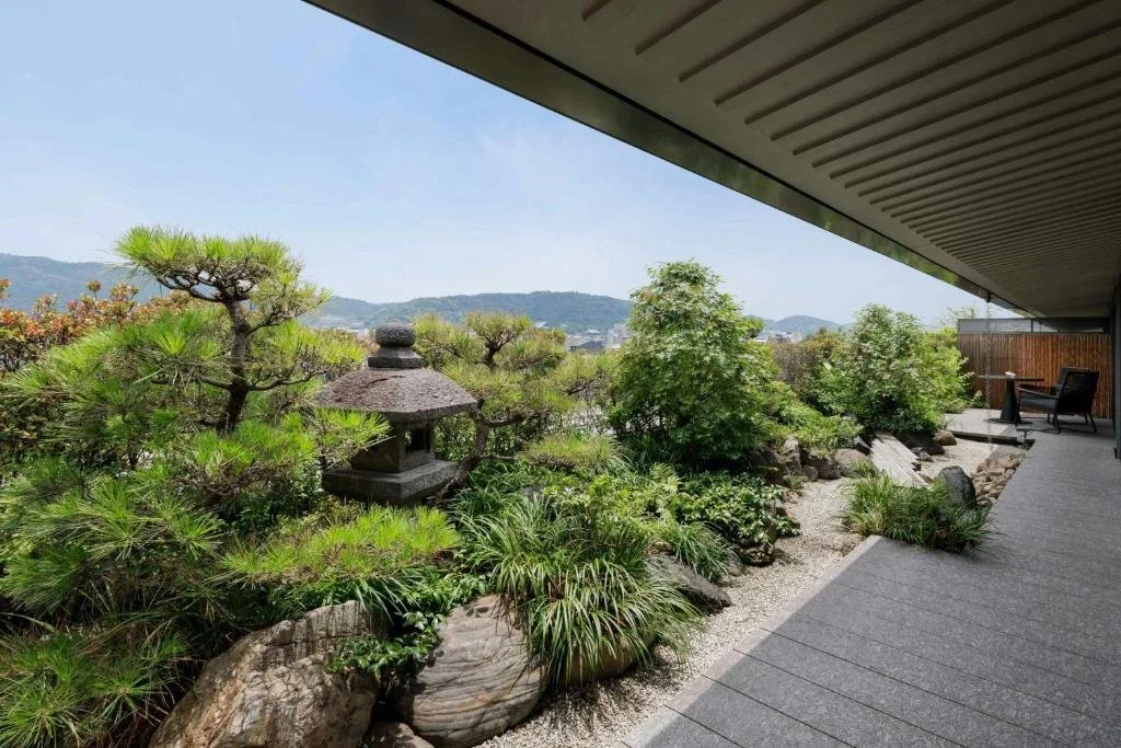 gardens at the ritz-carlton kyoto in japan