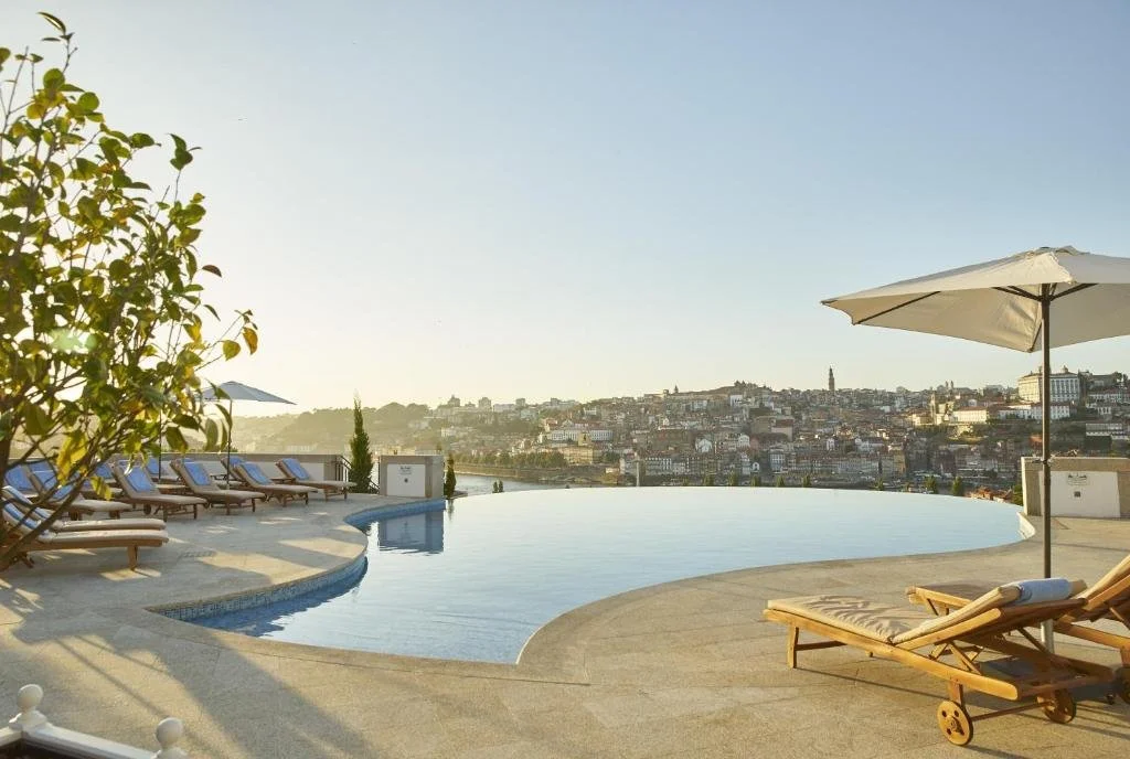 the yeatman pool overlooking porto, portugal