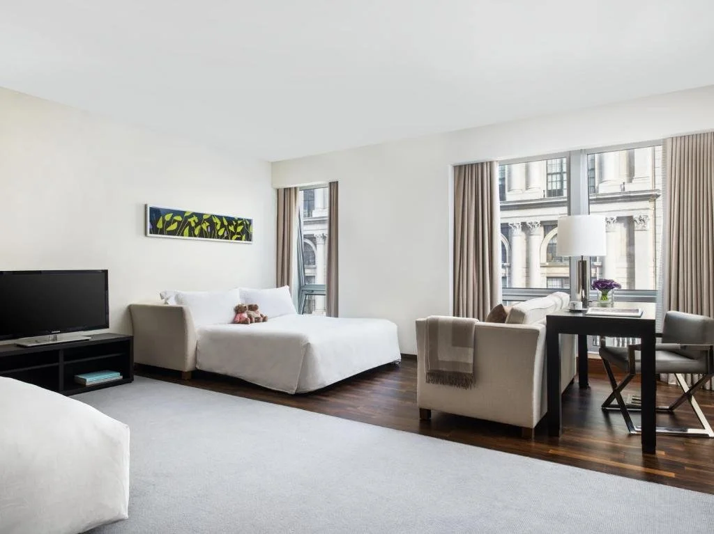 a suite at the langham in fifth avenue new york city