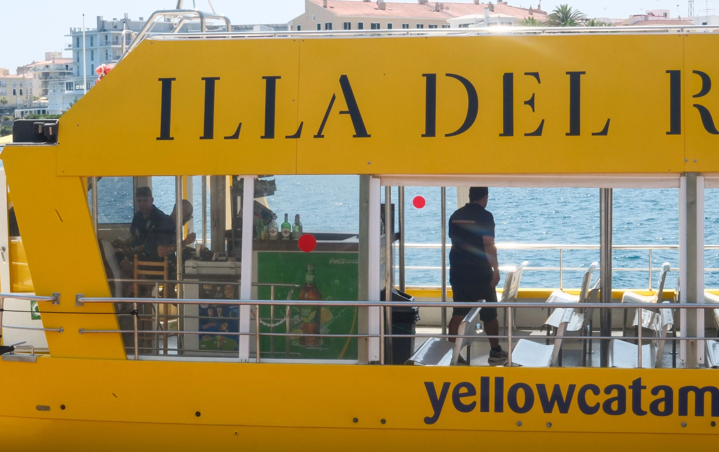 1ferry to illa del rei in menorca spain