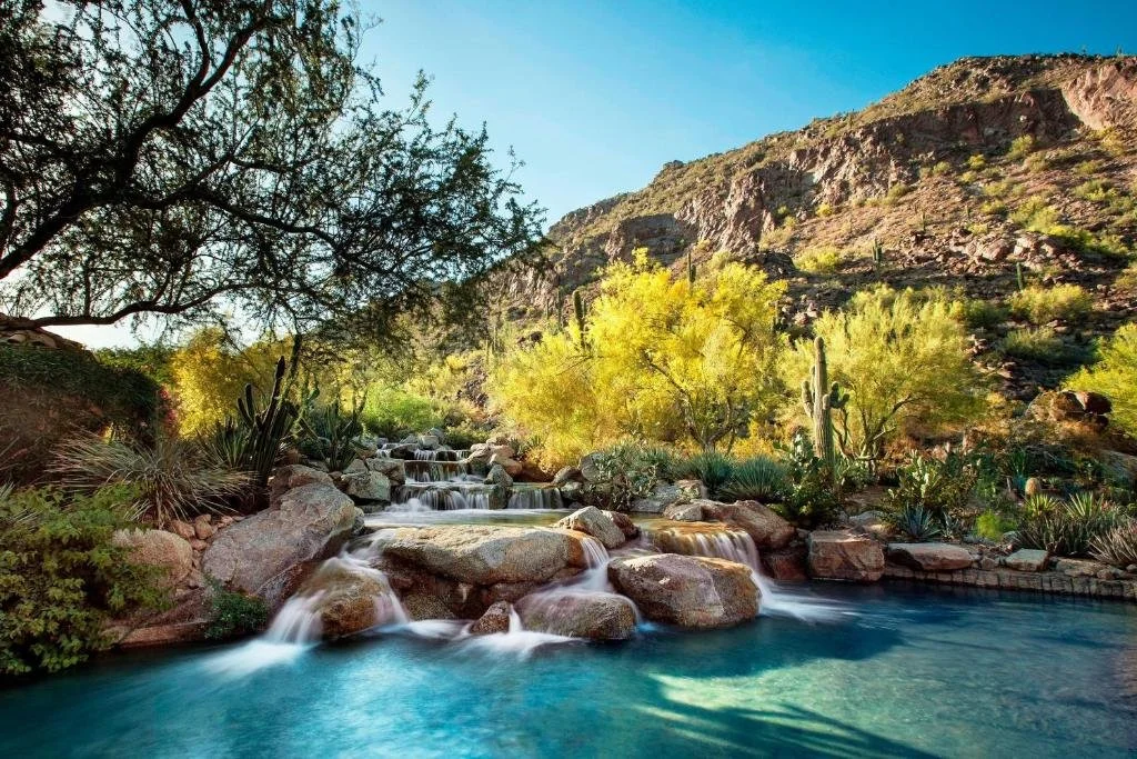 pool at the canyon suites at the phoenician in scottsdale arizona