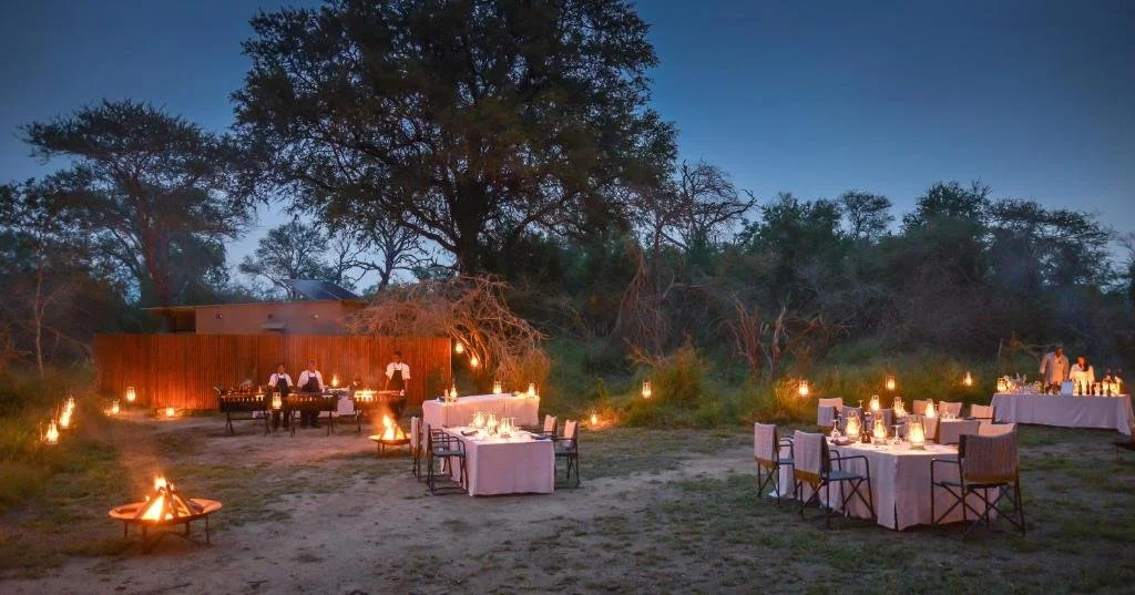 lion sands river lodge dining