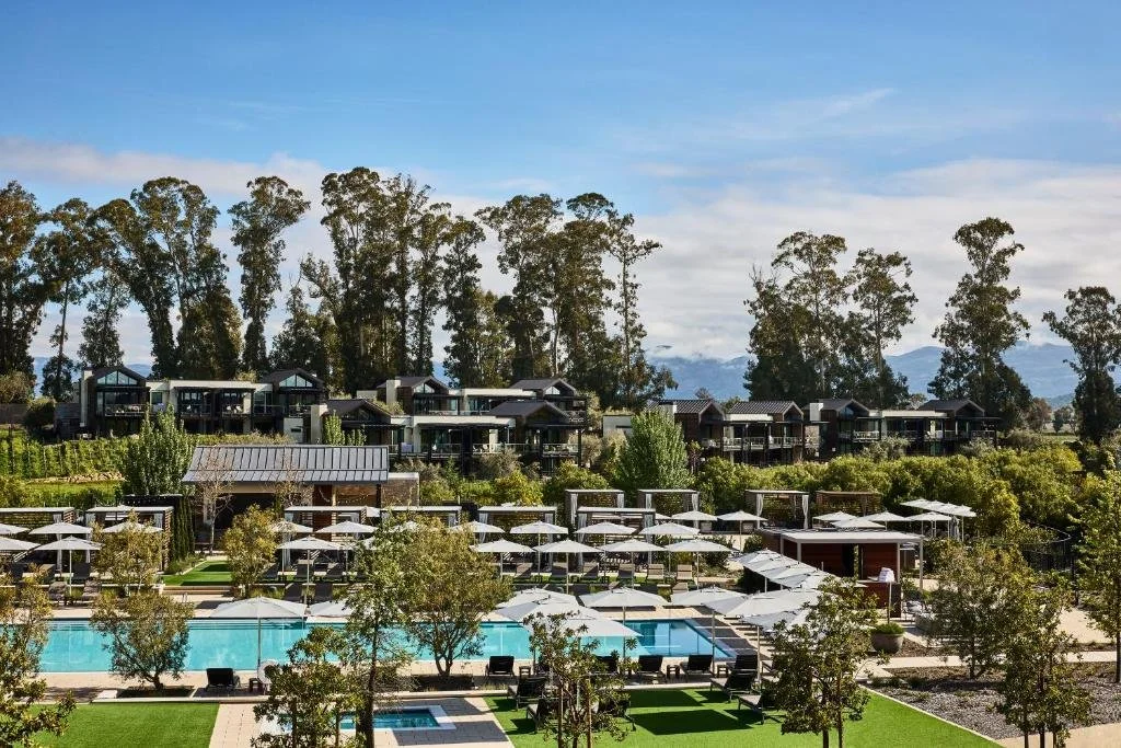 pool area at stanly ranch in napa california