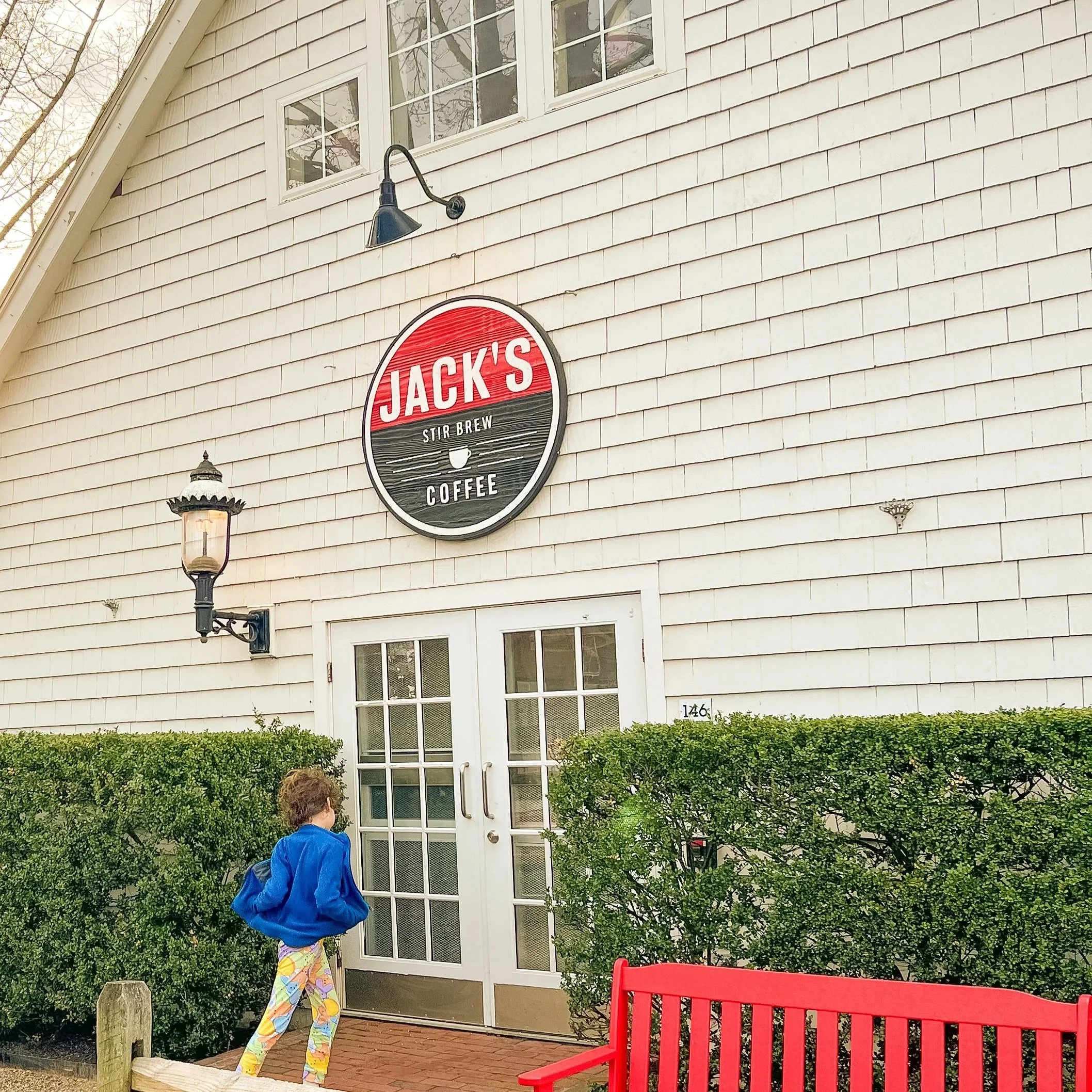 Jack's coffee in Amagansett in the Hamptons New York