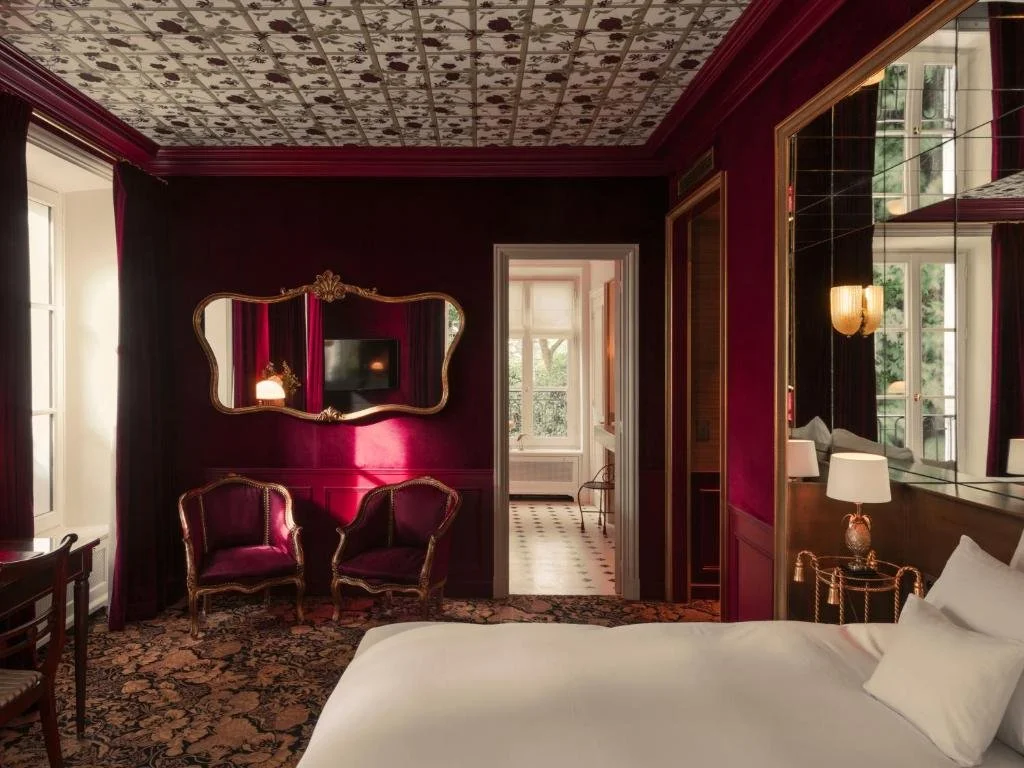 suite at hotel particulier montmartre in paris france