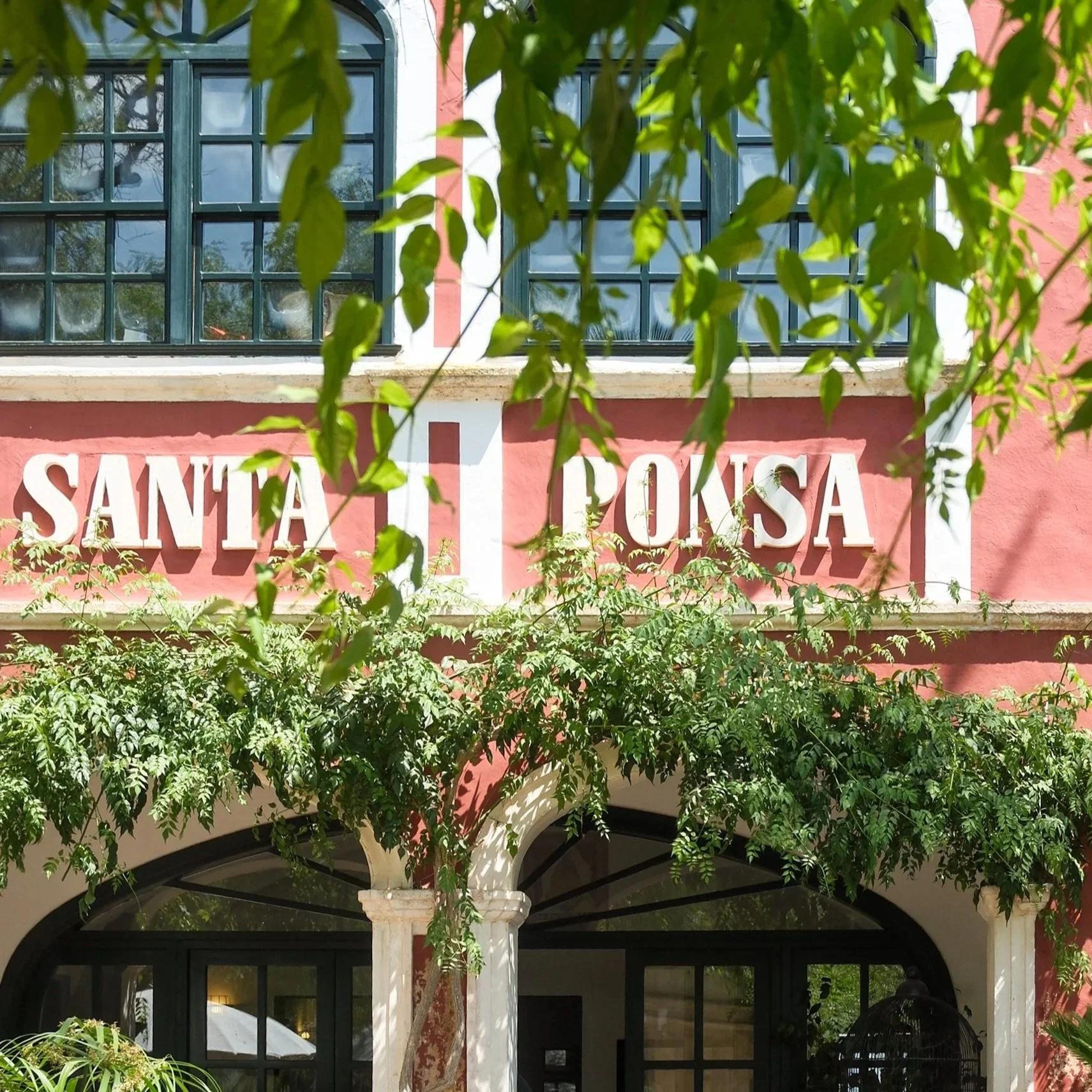 santa ponsa hotel exterior  in menorca spain