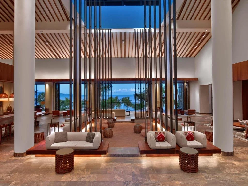 andaz maui lobby in hawaii