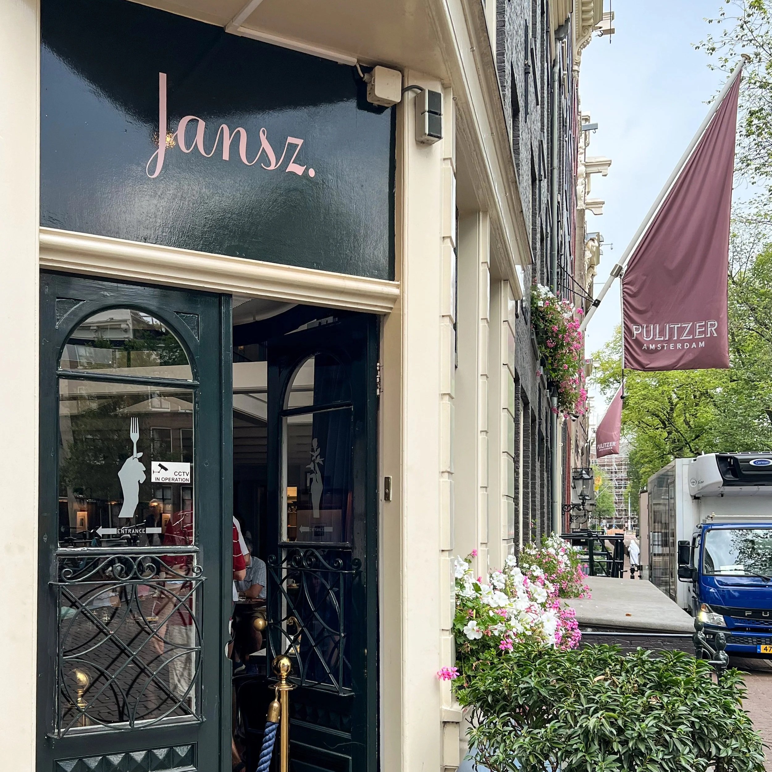 restaurant jansz. at pulitzer amsterdam hotel