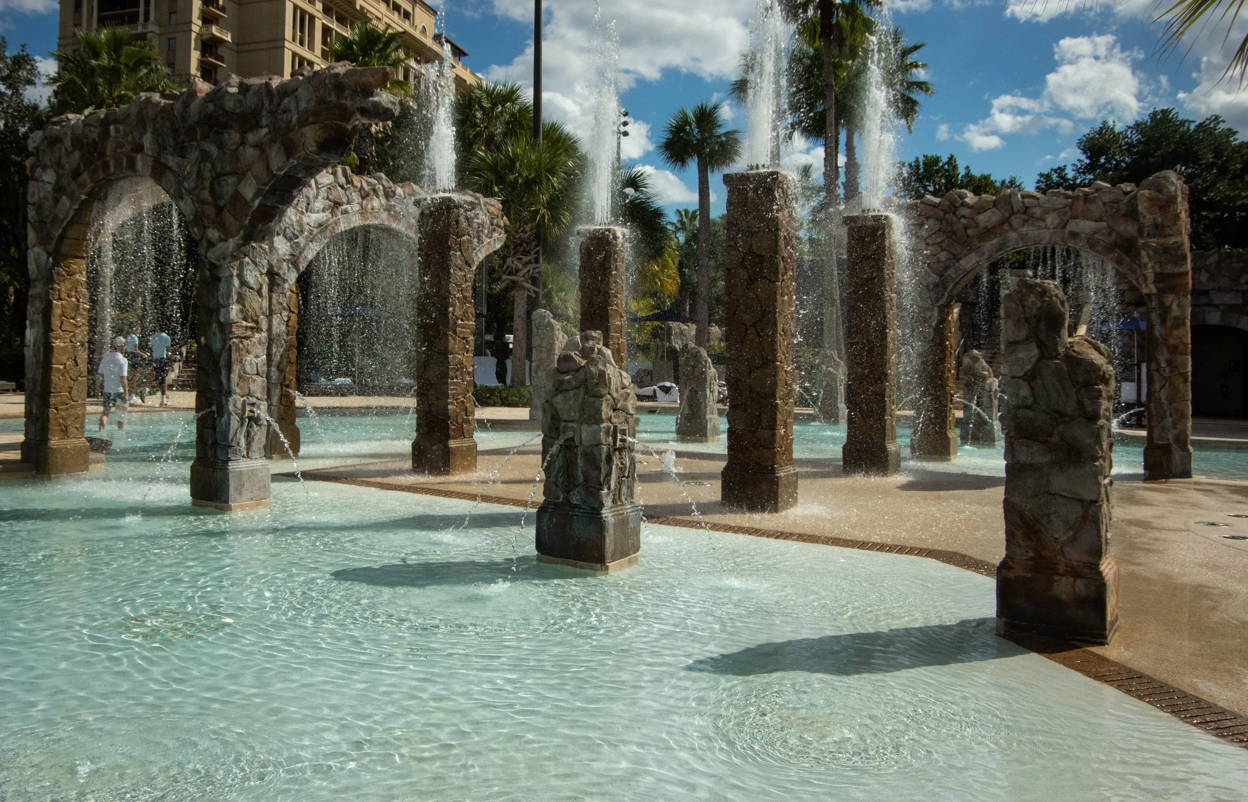 splash pad at four seasons orlando
