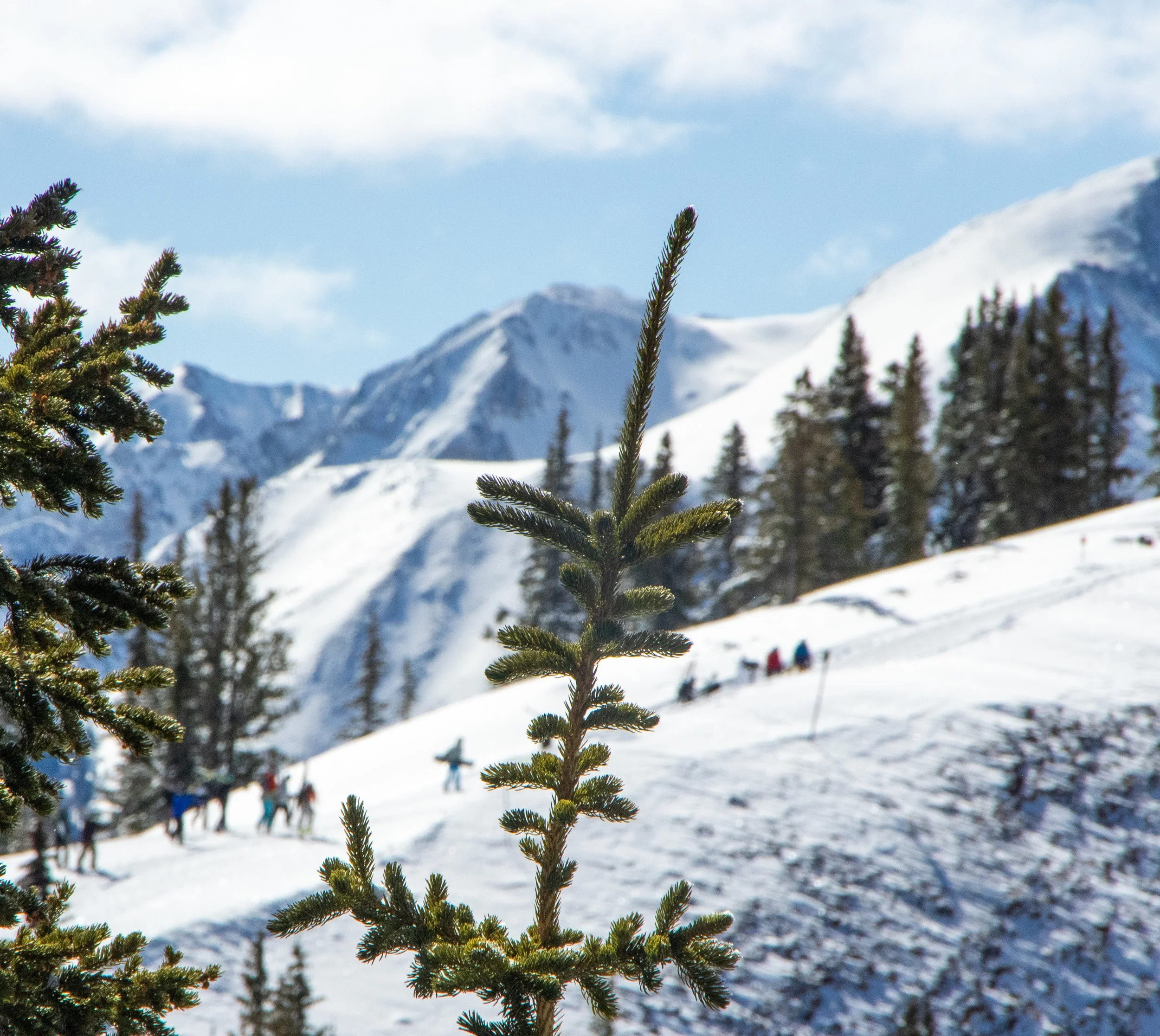 Aspen Highlands ski area in Colorado