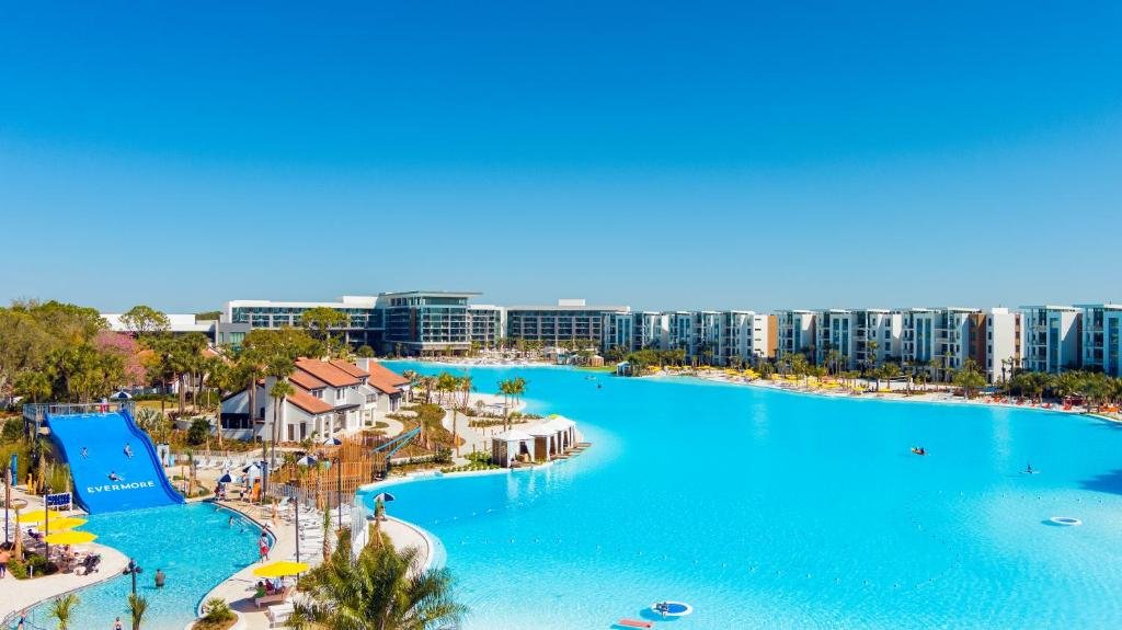 evermore orlando resort pools and slide in florida