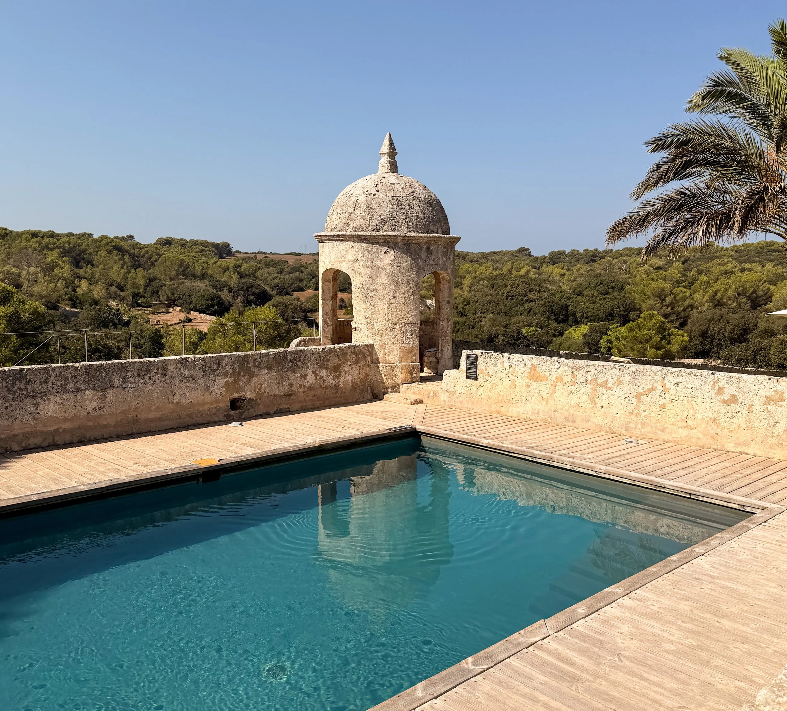 Pool at santa ponsa fontenille menorca in spain