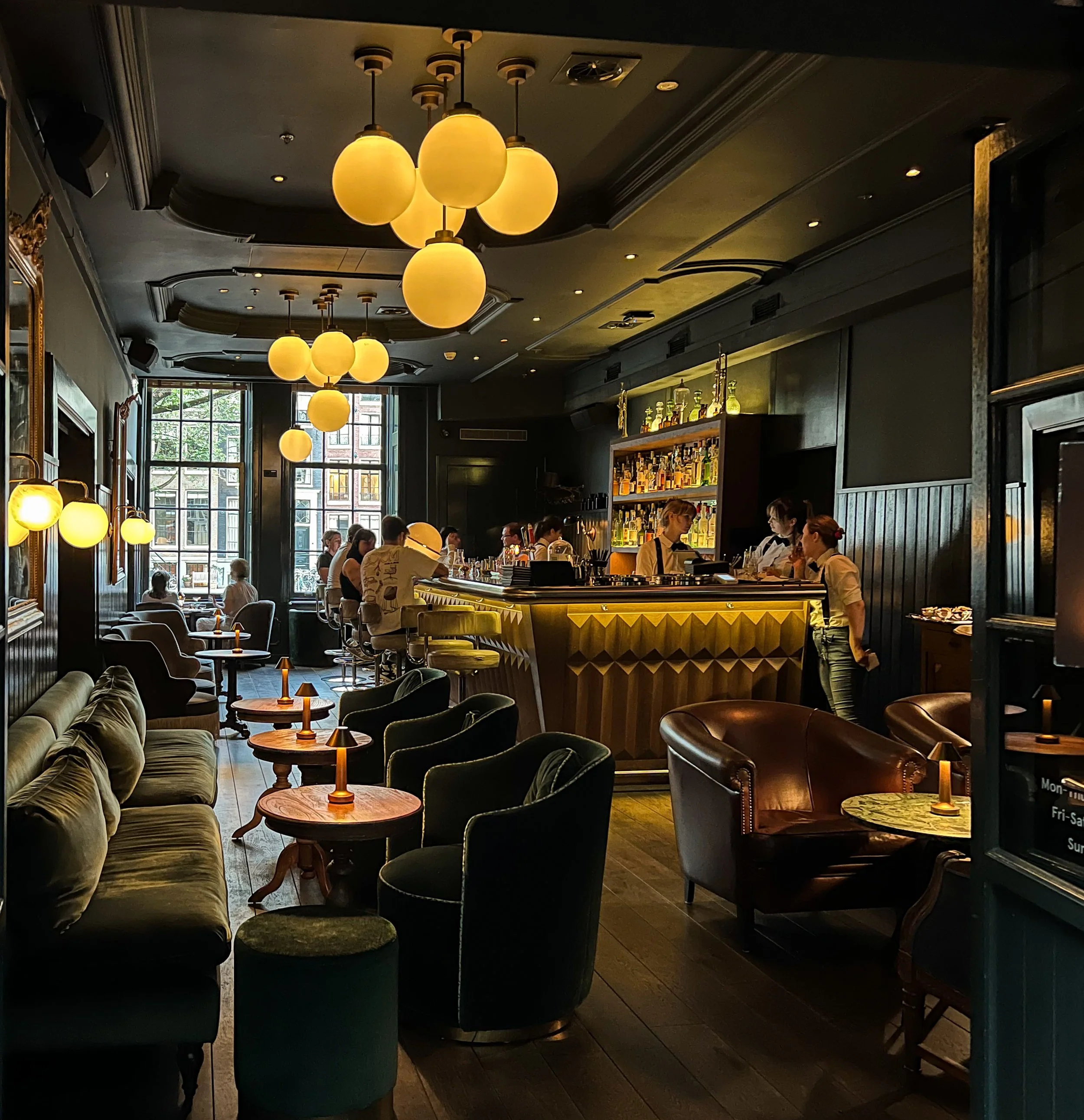 bar at jansz. amsterdam