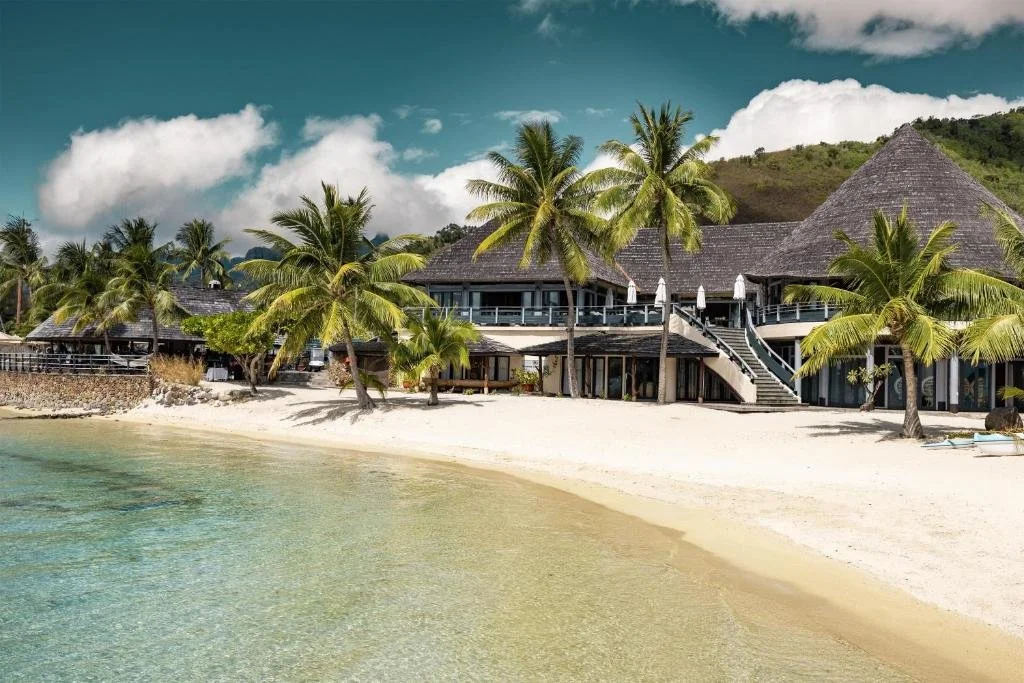 beach at hilton moorea lagoon resort and spa in french polynesia