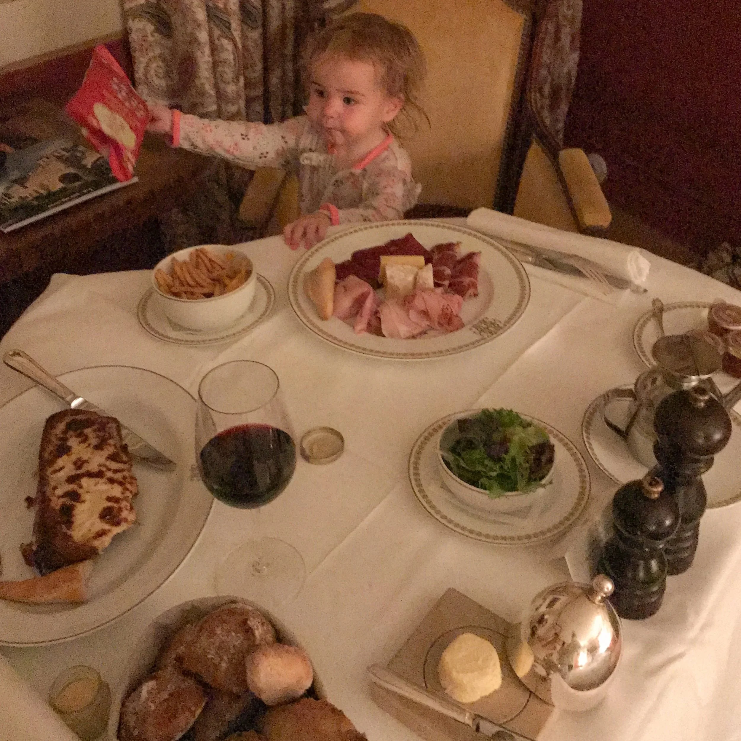 room service dining at la bastide de gordes in provence france