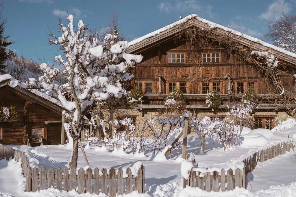exterior at les fermes de marie in megeve france