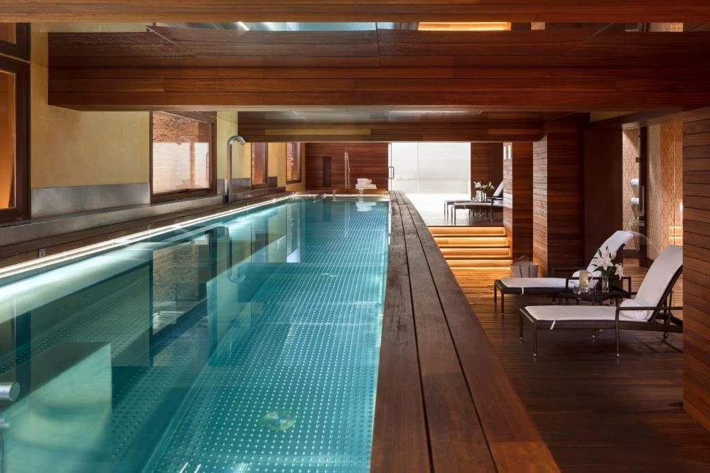 spa pool at urso hotel and spa in madrid spain