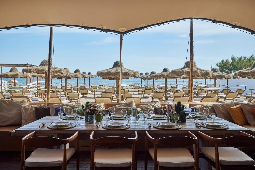 beach club at masseria torre maizza in puglia italy