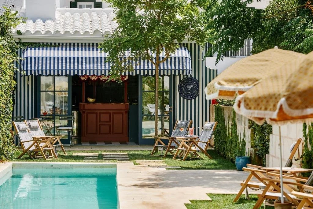 Pool at Cristine Bedfor in Mahon Menorca