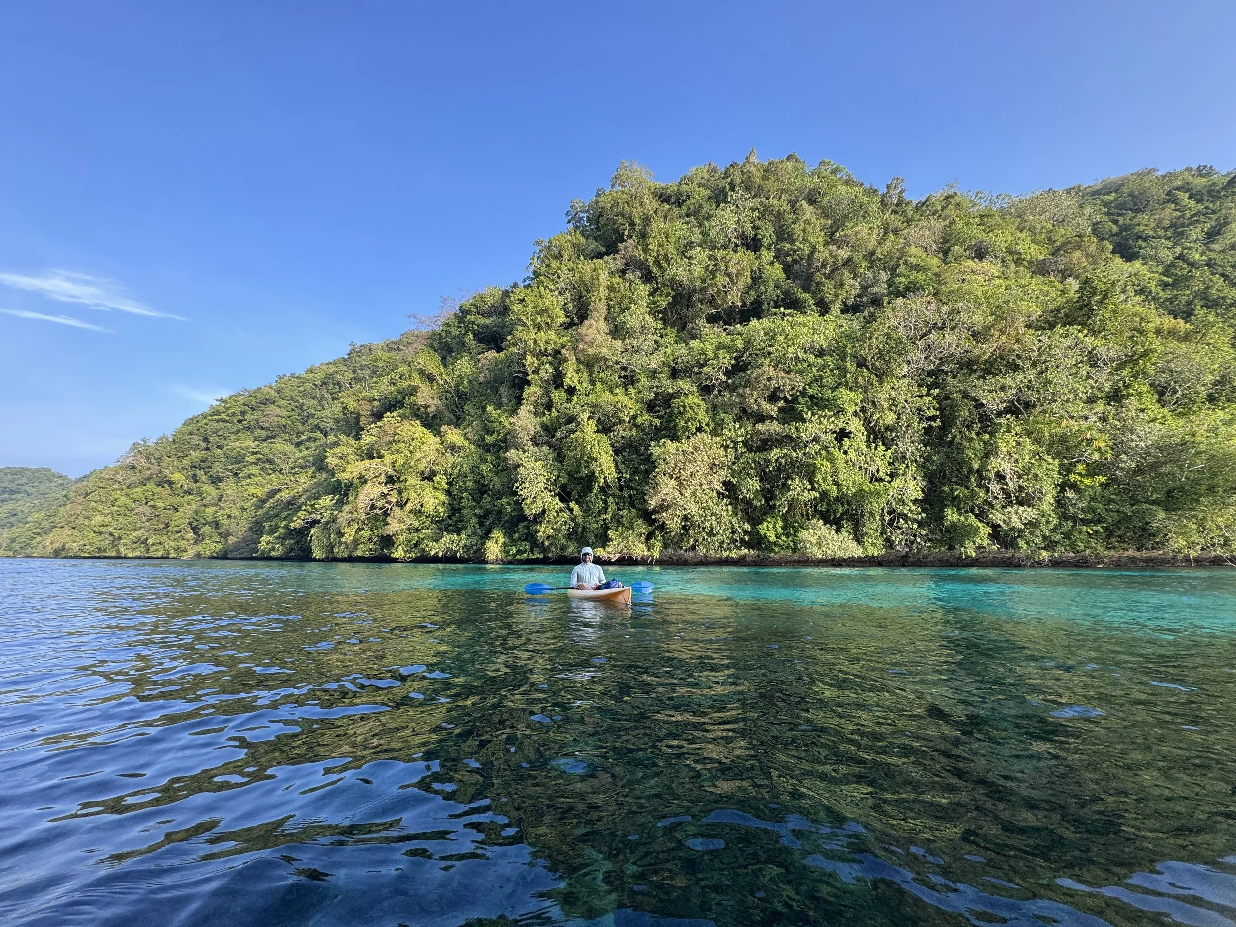 kayaking at four seasons explorer palau