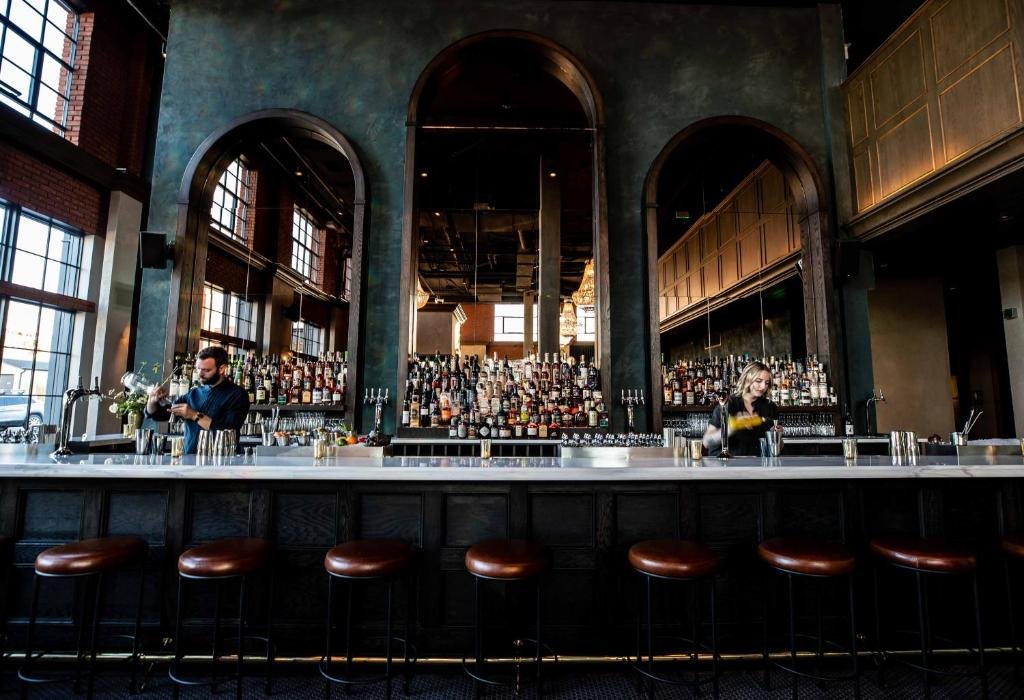Death & Co bar in denver, Colorado at Ramble Hotel