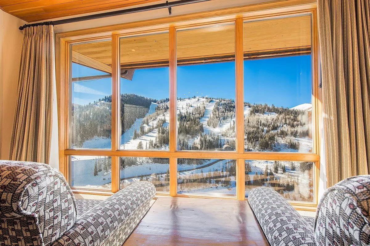 view overlooking deer valley at stein erikson lodge